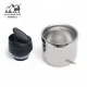 فلاسک مسافرتی سانتکو 1 لیتر مدل Aspen کد HY-1000-16 رنگ طوسی