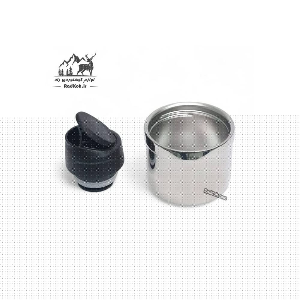 فلاسک مسافرتی سانتکو 1 لیتر مدل Aspen کد HY-1000-16 رنگ طوسی
