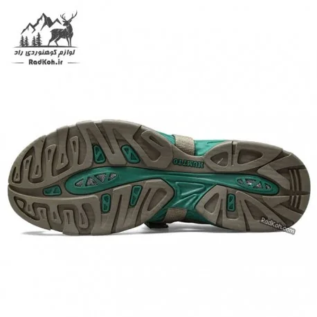 صندل هامتو مردانه مدل 710091A-3 رنگ سبز زیتونی