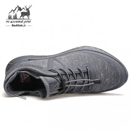 کفش طبیعت گردی زنانه هامتو مدل 330589B-2 رنگ خاکستری تیره