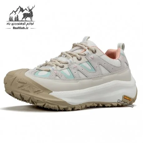 کفش پیاده روی زنانه هامتو مدل 350584B-4 رنگ کرم(بژ)/سبز