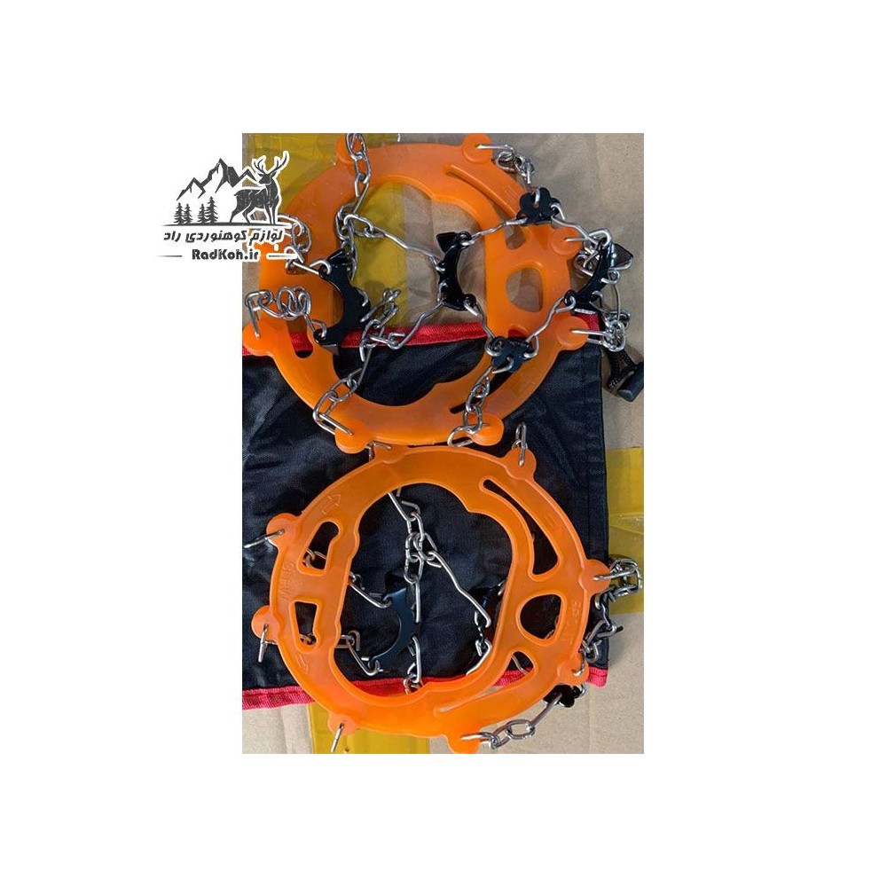 زنجیر کفش کوهنوردی مدل SN-1530 رنگ نارنجی