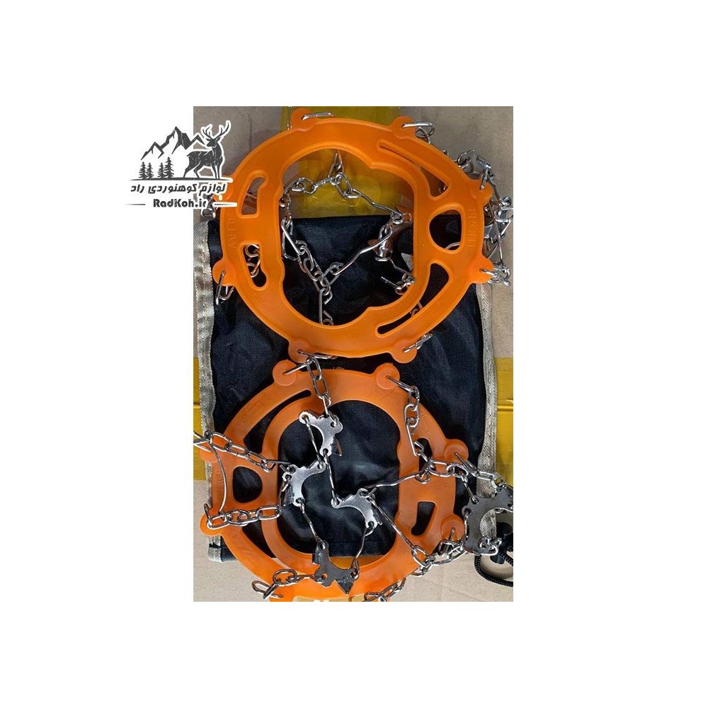 زنجیر کفش کوهنوردی مدل SN-1525 رنگ نارنجی