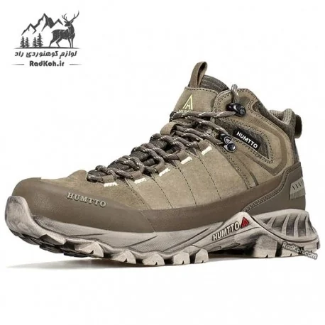 کفش پیاده روی مردانه هامتو مدل 250486A-3 رنگ خاکی