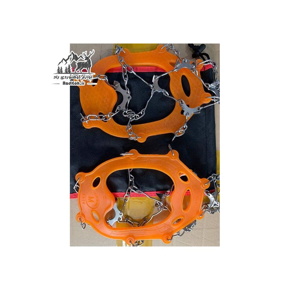 زنجیر کفش کوهنوردی مدل SN-1520 رنگ نارنجی