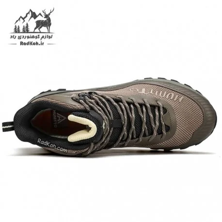 کفش پیاده روی مردانه هامتو مدل 250460A-2 رنگ سبز زیتونی