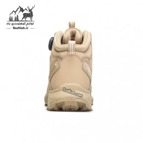 کفش هامتو مدل 240351A-4 بند دیسکی رنگ خاکی روشن