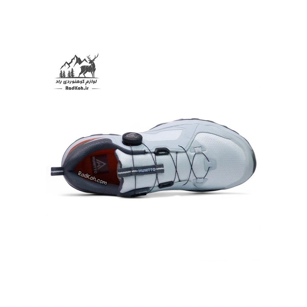 کفش مردانه هومتو مدل 350556A-3 بند دیسکی رنگ طوسی