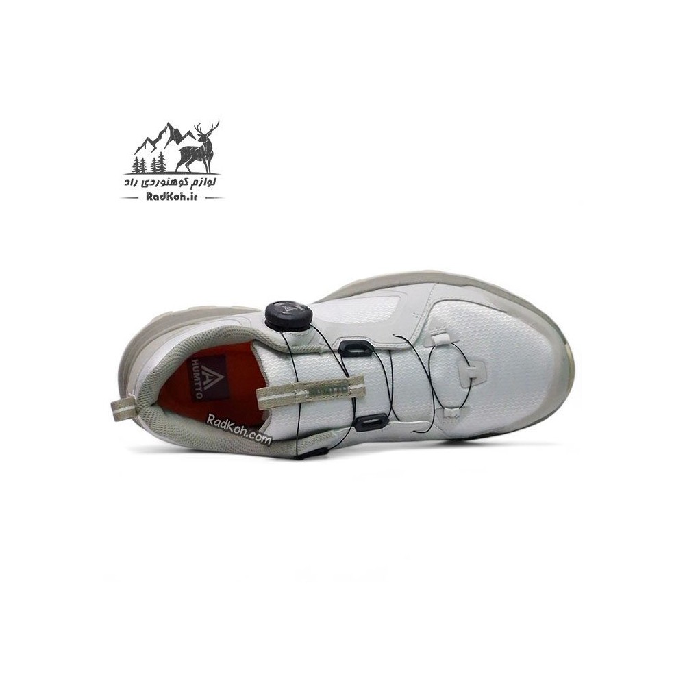 کفش رانینگ هامتو مردانه مدل 350556A-5 بند دیسکی رنگ طوسی/سبز