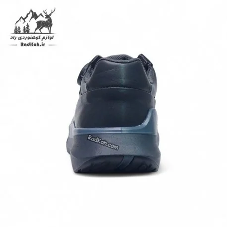 کفش چرم هامتو مردانه مدل 350599A-2 بند دیسکی رنگ خاکستری تیره