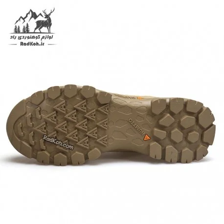 کفش طبیعت گردی مردانه هامتو مدل 240783A-2 رنگ خاکی روشن