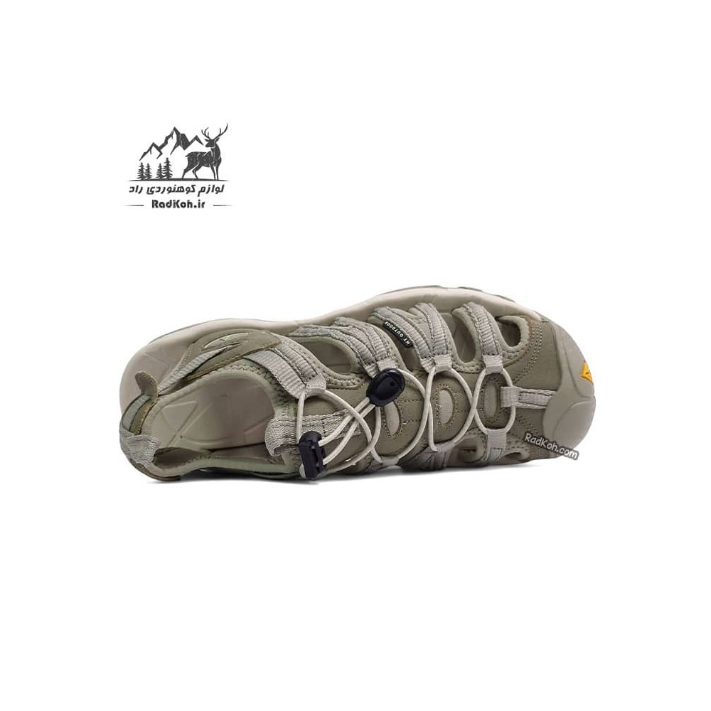 صندل طبیعت گردی زنانه همتو مدل humtto 710442B-5 رنگ سبز زیتونی