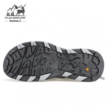 صندل هامتو مردانه مدل 750545A-2 رنگ خاکستری