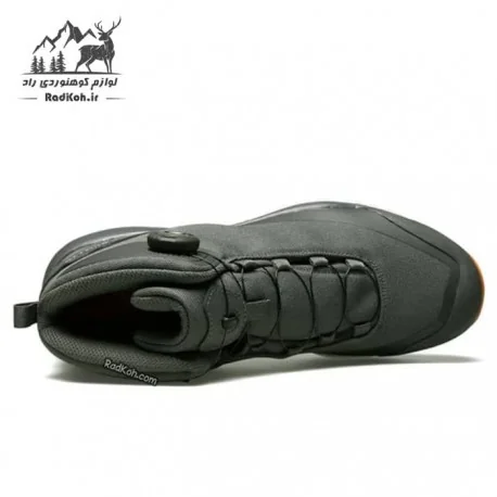 کفش پیاده روی مردانه هومتو مدل humtto 220838A-2 بند دیسکی رنگ خاکستری/نارنجی