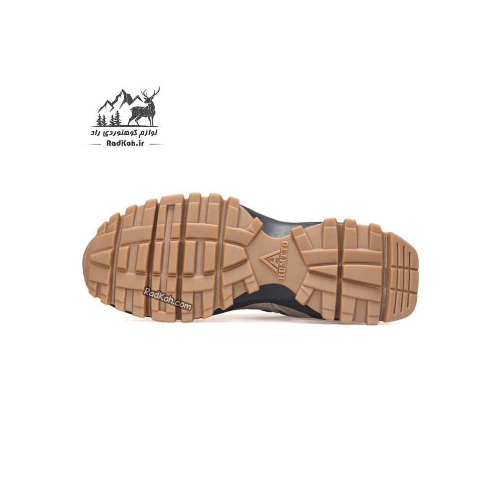کفش پیاده روی هامتو مردانه مدل 340310A-5 رنگ مشکی/بژ