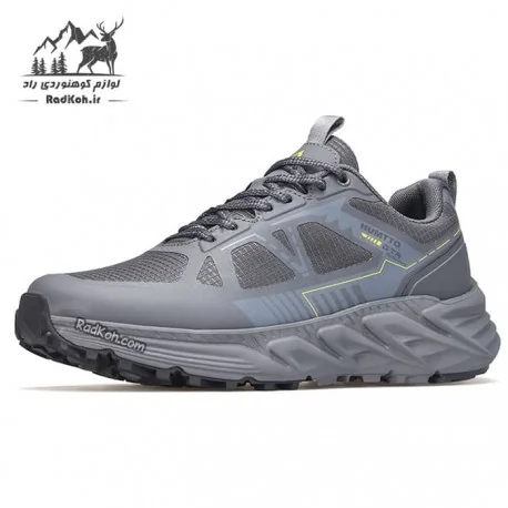 کفش پیاده روی مردانه هامتو مدل 340754A-3 رنگ خاکستری