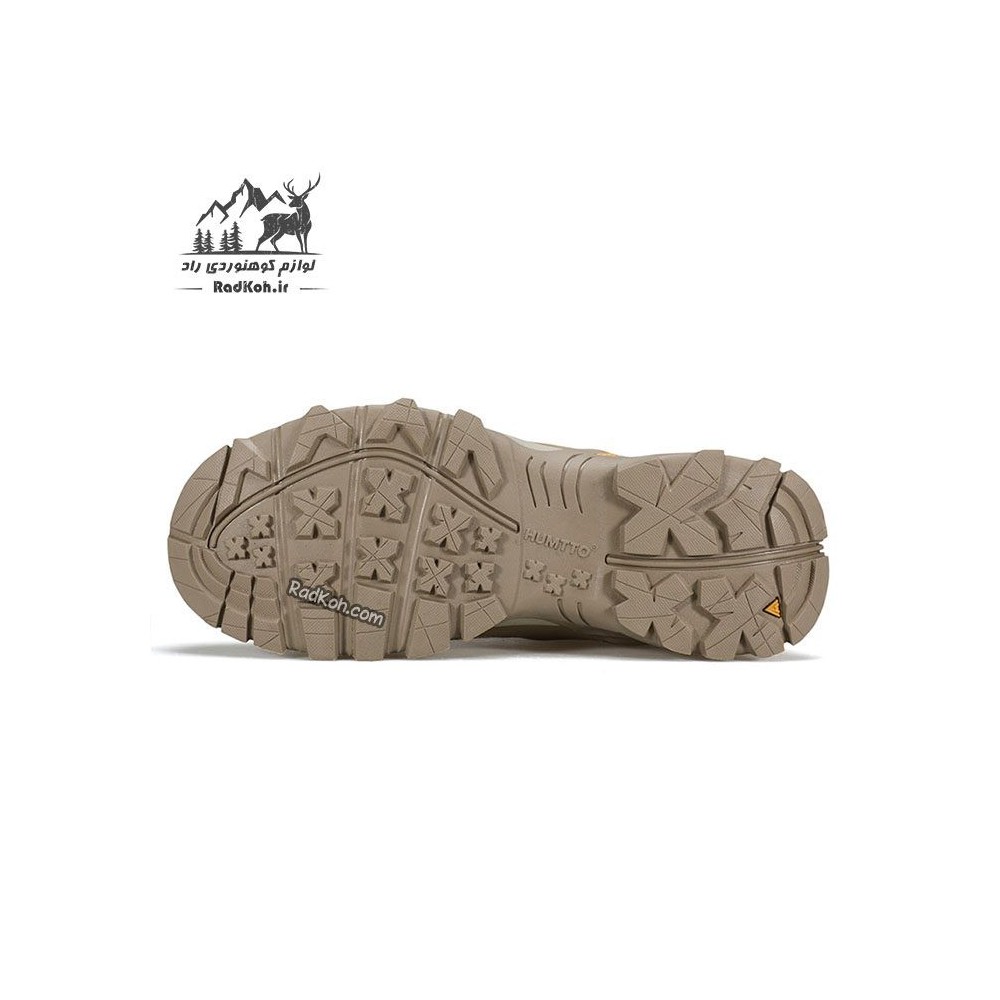 کفش بند دیسکی مردانه هامتو مدل 250366A-4 رنگ خاکی روشن