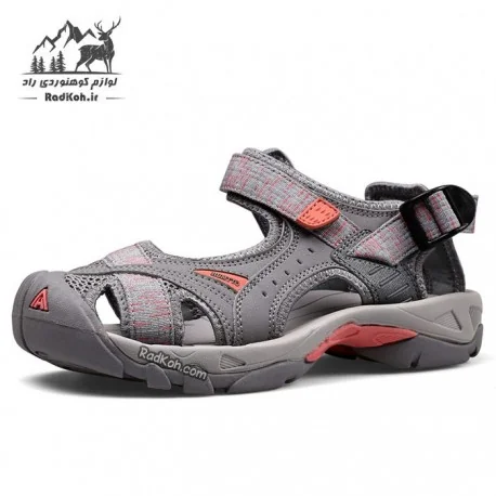صندل پیاده روی هومتو زنانه مدل 9602-6 رنگ خاکستری