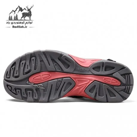 صندل روزمره هومتو زنانه مدل 9602-6 رنگ خاکستری