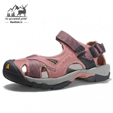 صندل پیاده روی زنانه هامتو مدل 9602-11 رنگ گلبهی