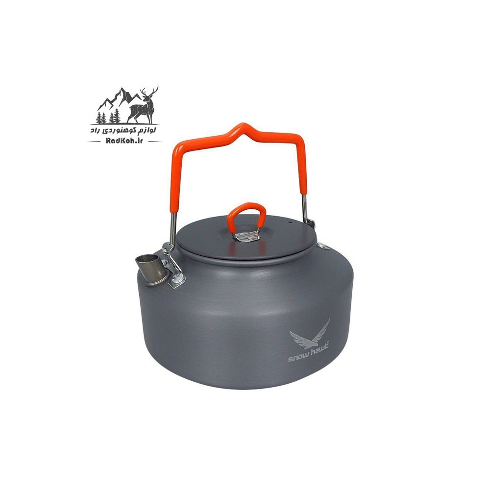 کتری مسافرتی 1.1 لیتری اسنوهاک مدل SN-CA رنگ نارنجی