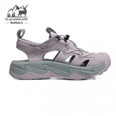 صندل ترکینگ مردانه اسنوهاک مدل Bora کد SH-1212M رنگ طوسی/سبز
