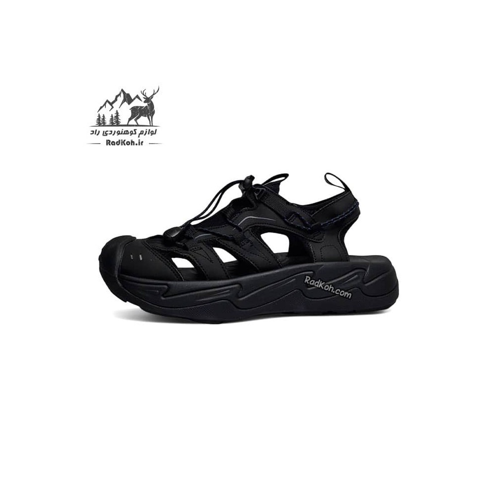 صندل پیاده روی مردانه اسنوهاک مدل Bora کد SH-1212M رنگ مشکی