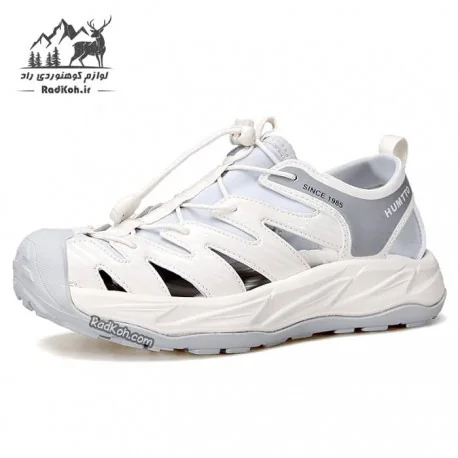 صندل طبیعت گردی زنانه هامتو مدل 730508B-4 رنگ سفید