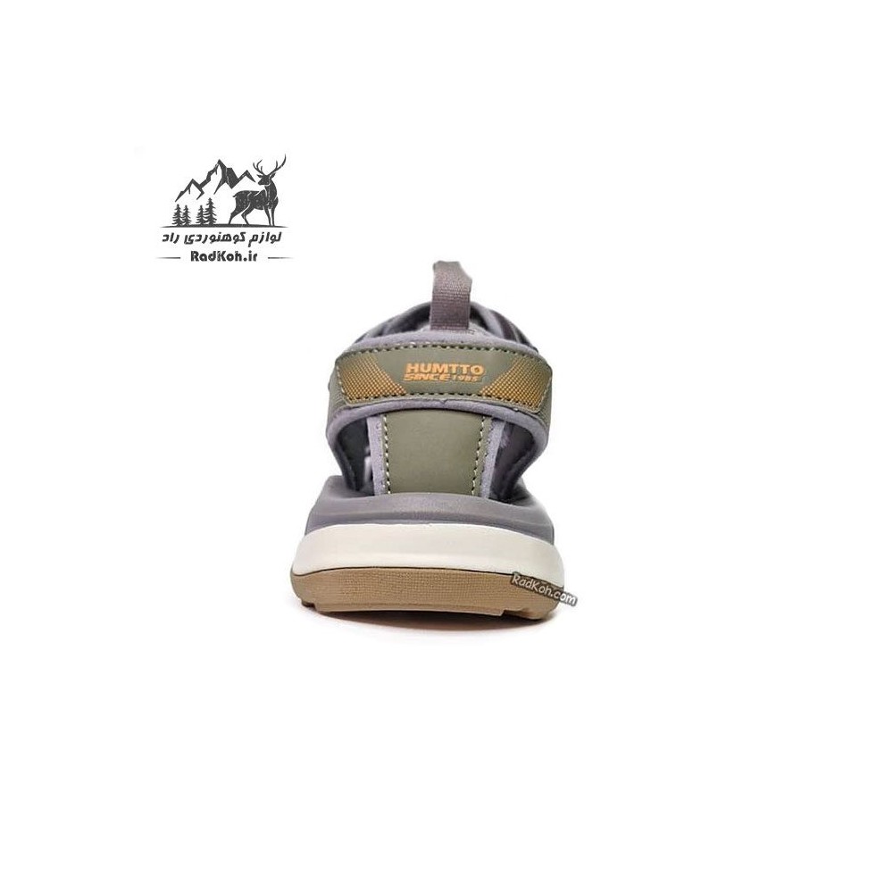 صندل رانینگ هامتو مردانه مدل 740977A-5 رنگ طوسی/سبز