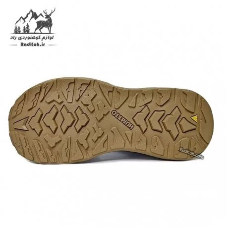 صندل مردانه هامتو مدل 740977A-5 رنگ طوسی/سبز