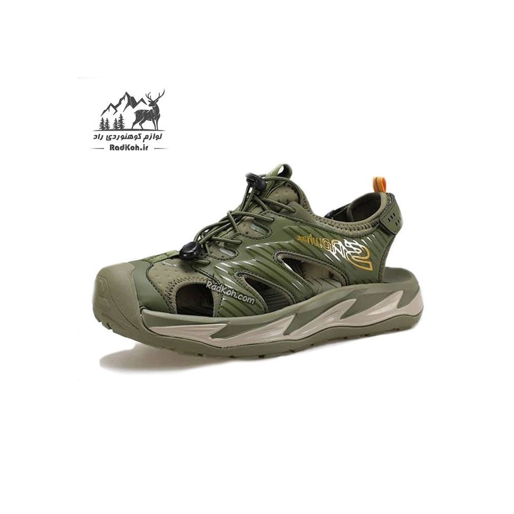 صندل مردانه اسنوهاک مدل Capri کد SN-S1253 رنگ سبز تیره