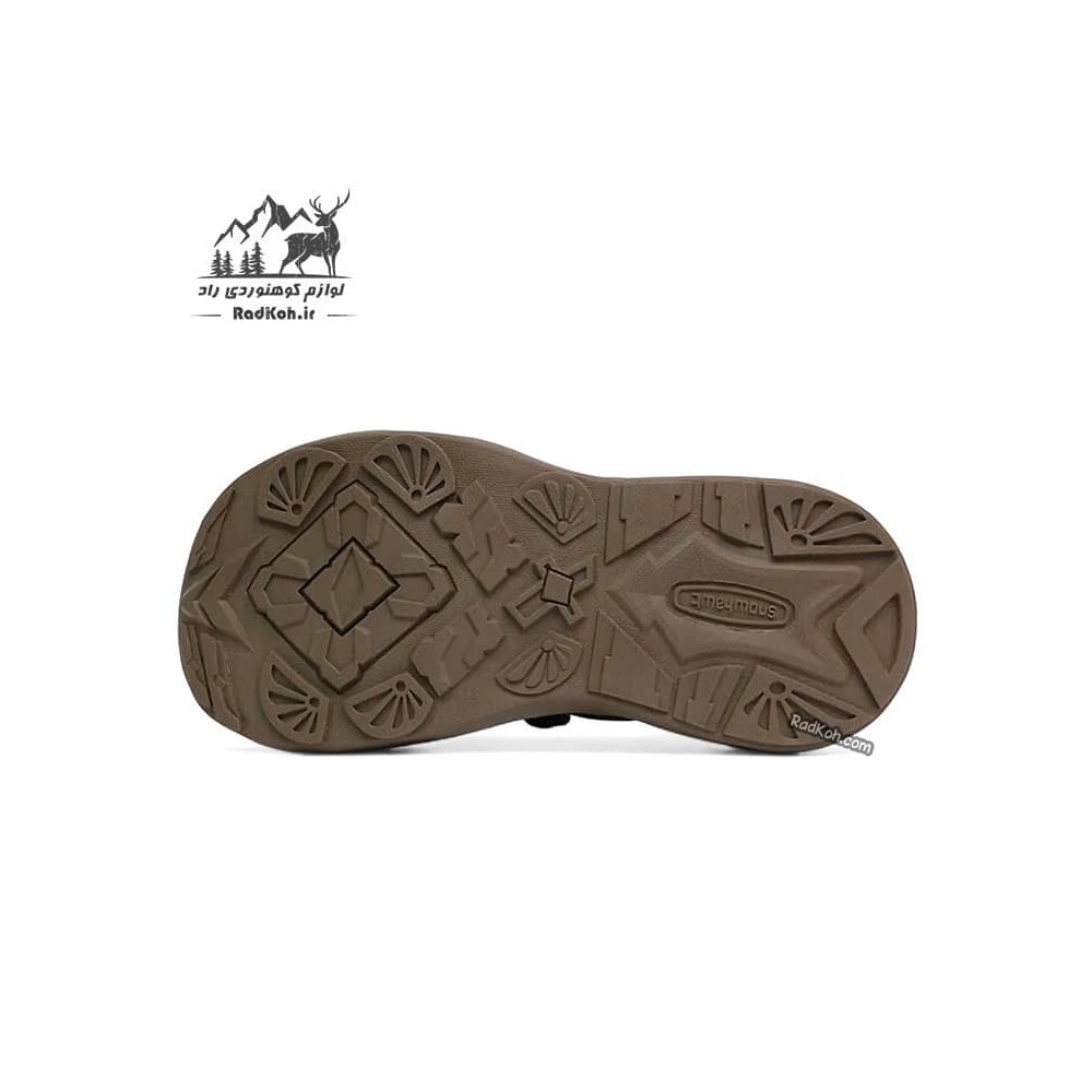 صندل اسنوهاک مردانه مدل Baffin کد SH-1214M رنگ مشکی