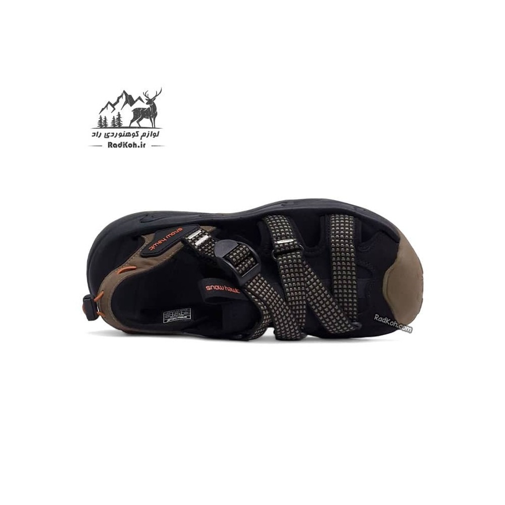 صندل رانینگ مردانه اسنوهاک مدل Baffin کد SH-1214M رنگ مشکی