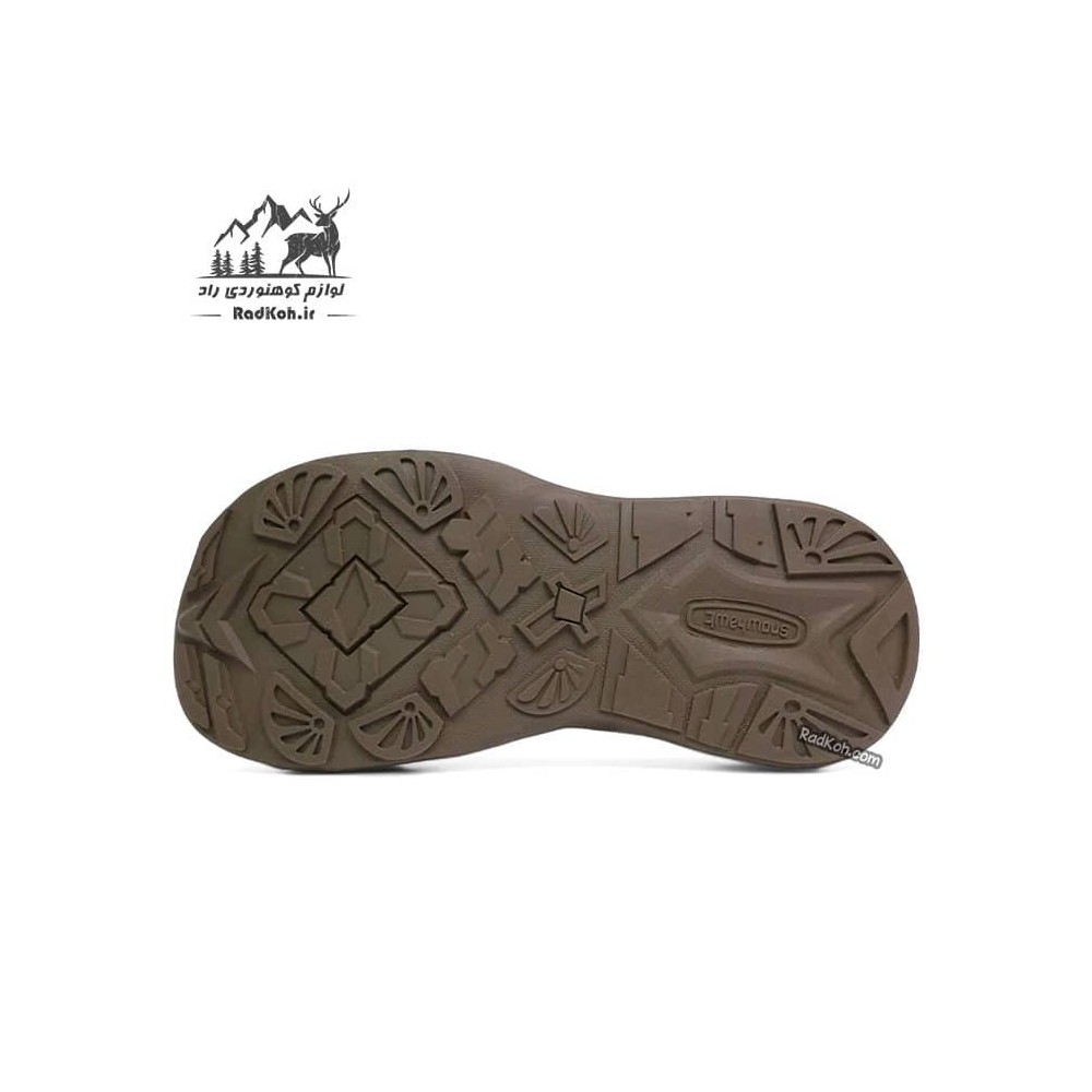 صندل اسنوهاک مردانه مدل Baffin کد SH-1214M رنگ خاکی