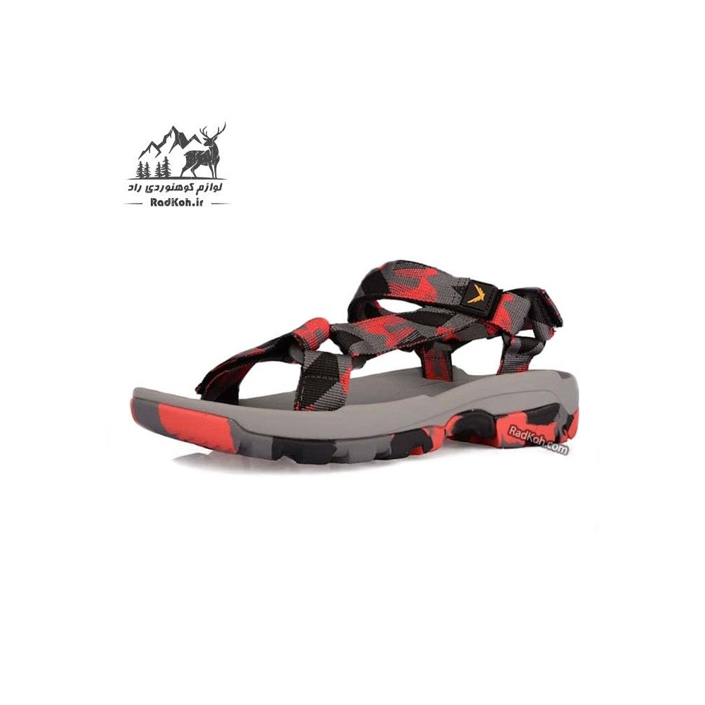 صندل اسنوهاک مردانه مدل Sepante کد SN-245 رنگ قرمز