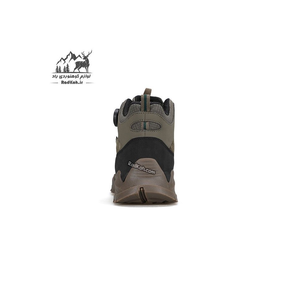 کفش هومتو مردانه مدل 250366A-2 بند دیسکی رنگ خاکی