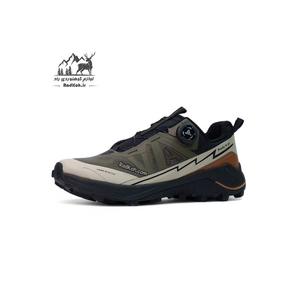 کفش پیاده روی هامتو مردانه مدل 860714A-4 رنگ سبز زیتونی