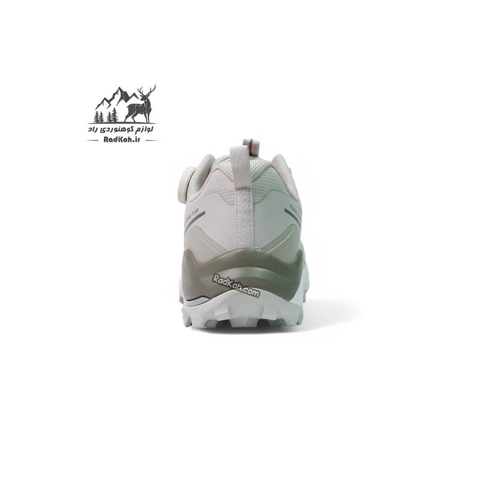 کفش هامتو مردانه مدل 860714A-5 بند دیسکی رنگ طوسی