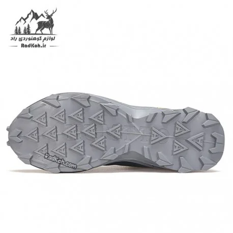 کفش هامتو مردانه مدل 240775A-2 بند دیسکی رنگ خاکستری