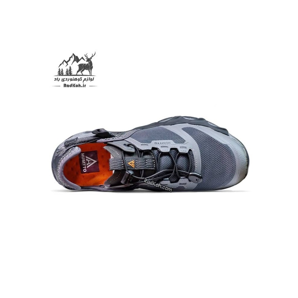کفش صندل پیاده روی هامتو زنانه مدل 630551B-11 رنگ خاکستری تیره
