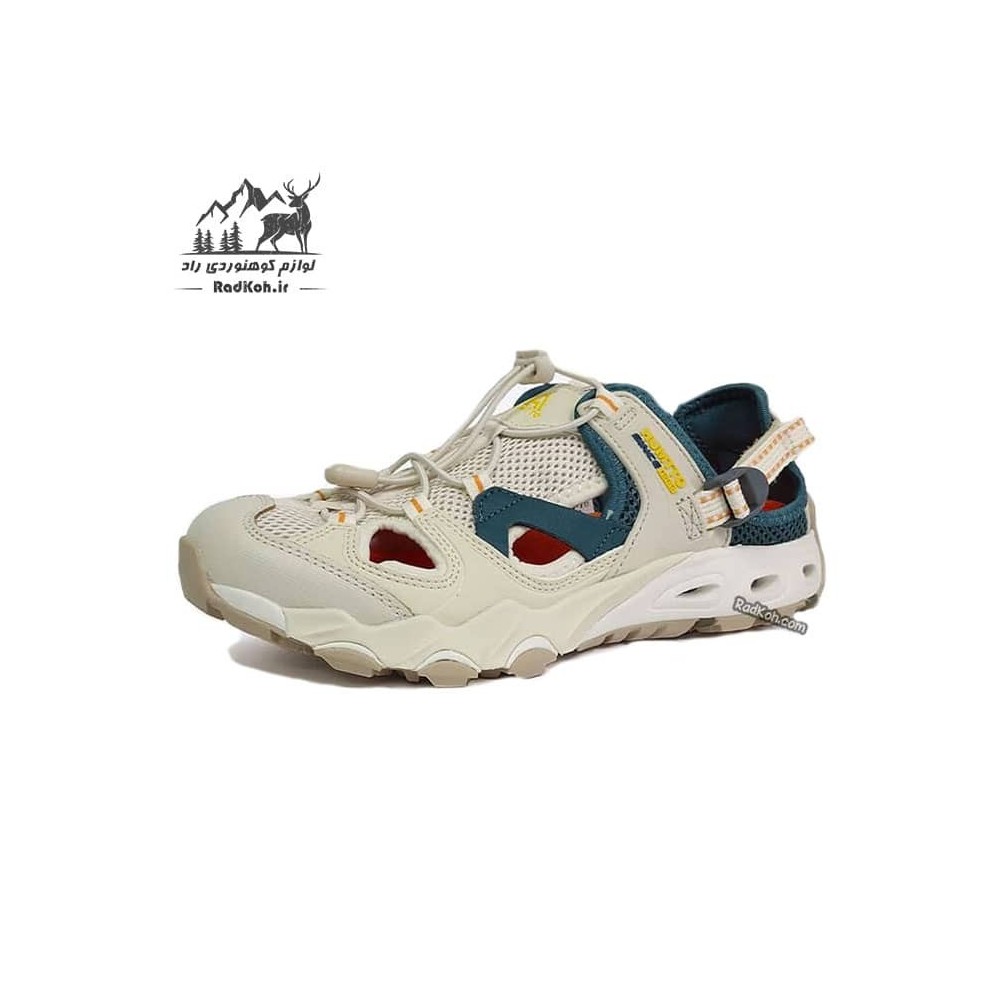 کفش صندل پیاده روی هامتو مردانه مدل 630261A-12 رنگ خاکی/سبز