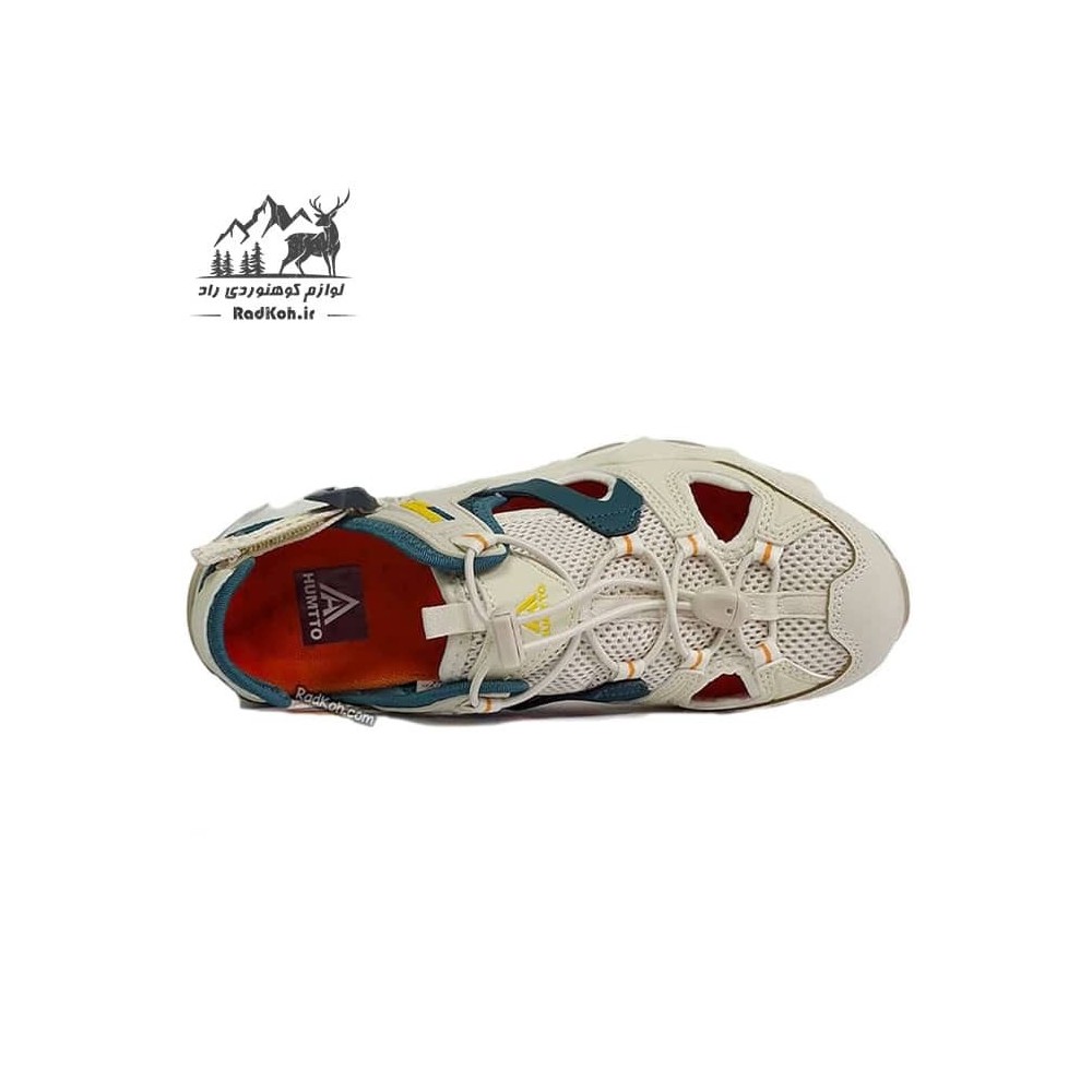 کفش صندل هومتو مردانه مدل 630261A-12 رنگ خاکی/سبز