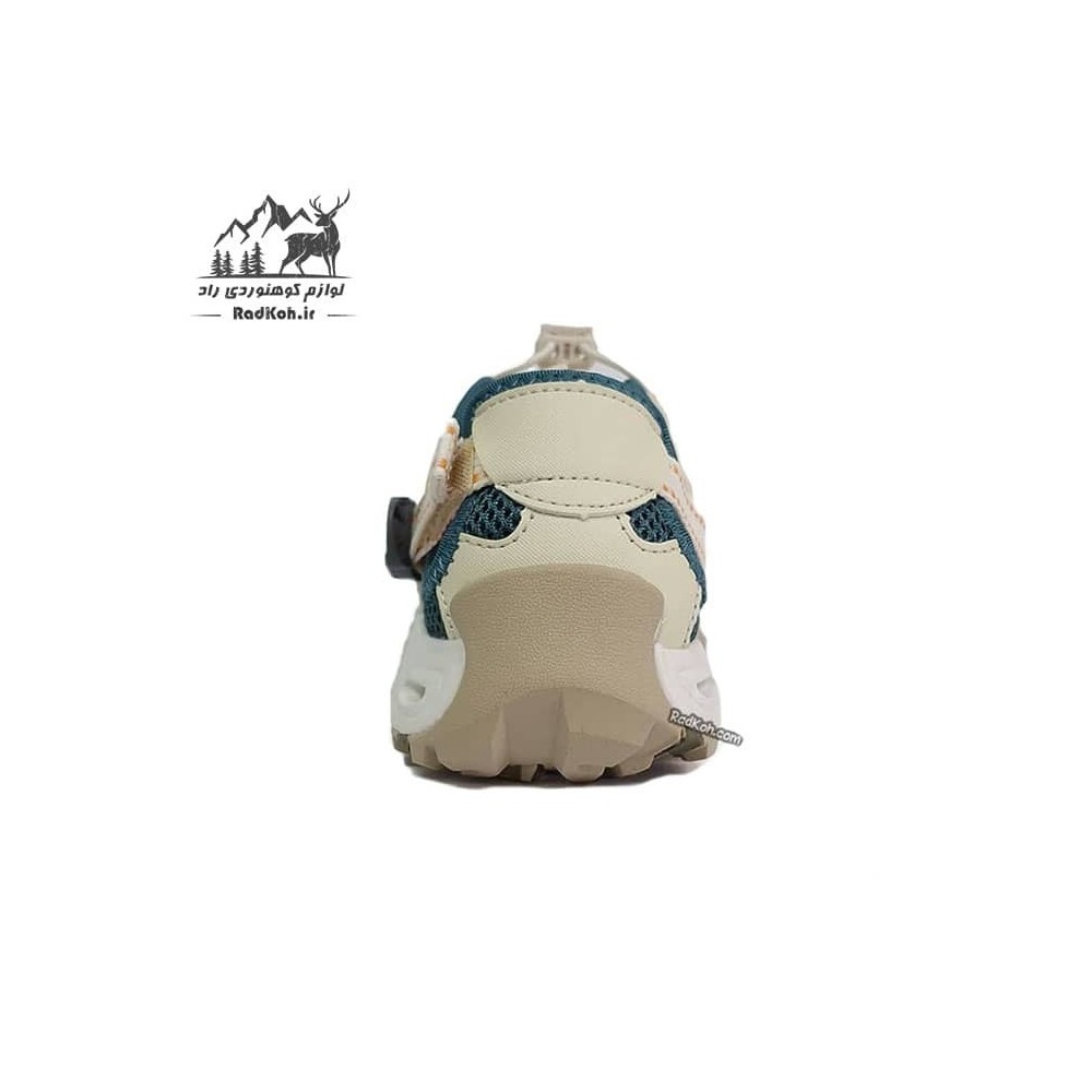 کفش صندل روزمره هامتو مردانه مدل 630261A-12 رنگ خاکی/سبز