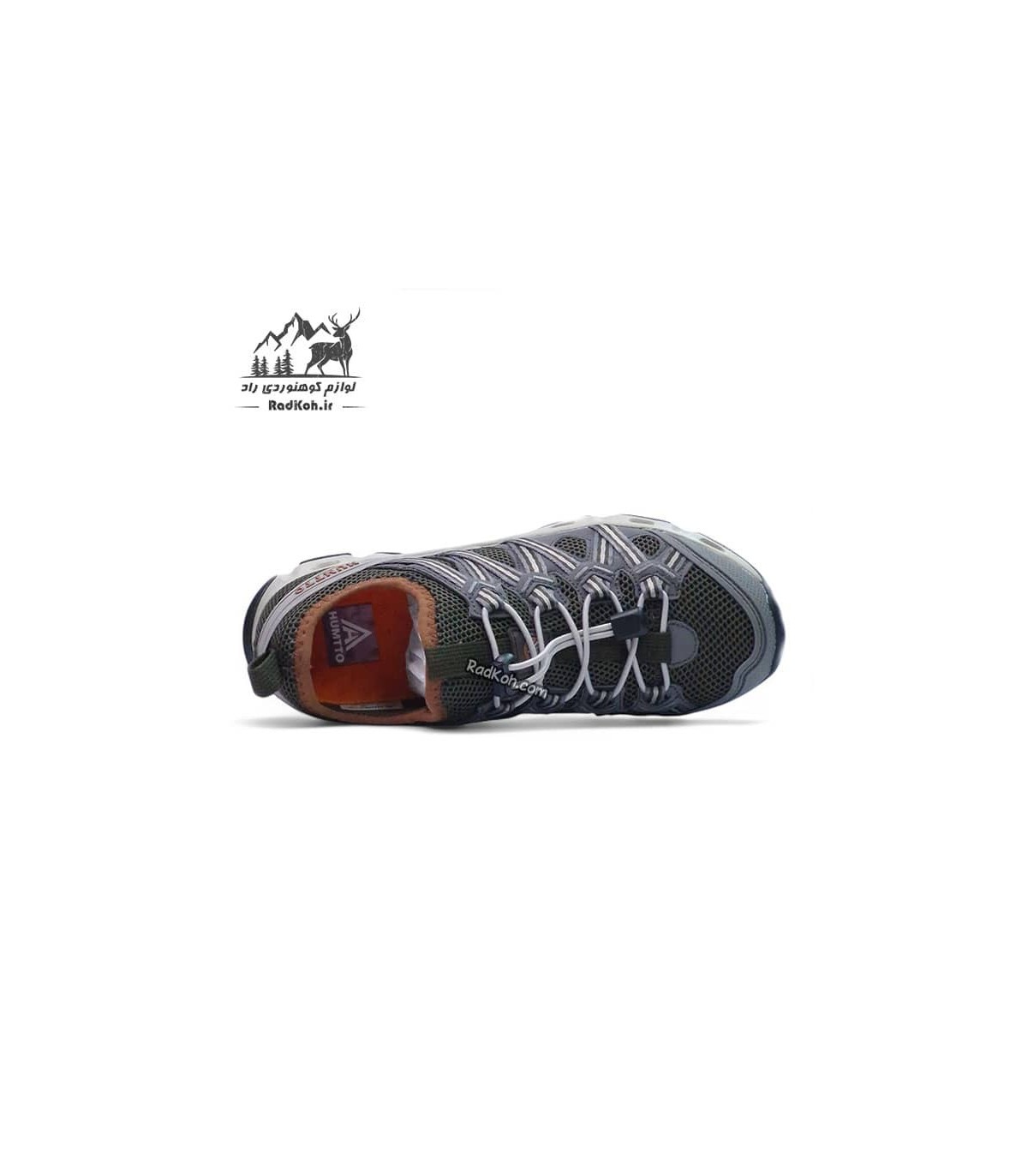 کفش مردانه هومتو مدل 610049A-15 رنگ طوسی/سبز تیره