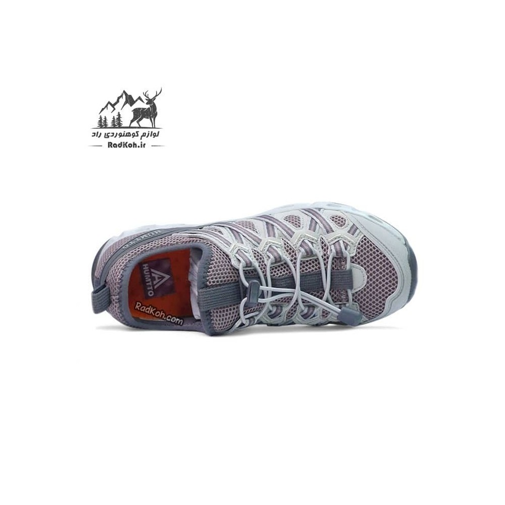 کفش پیاده روی زنانه هامتو مدل 610049B-13 رنگ کرم(بژ)/یاسی