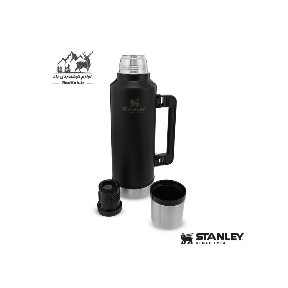 اطلاعات فلاسک 1.9 لیتری کلاسیک Stanley Classic Bottle 1.9L رنگ مشکی
