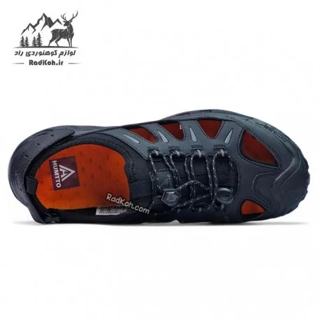 صندل پیاده روی مردانه هامتو مدل 660830A-1 رنگ مشکی