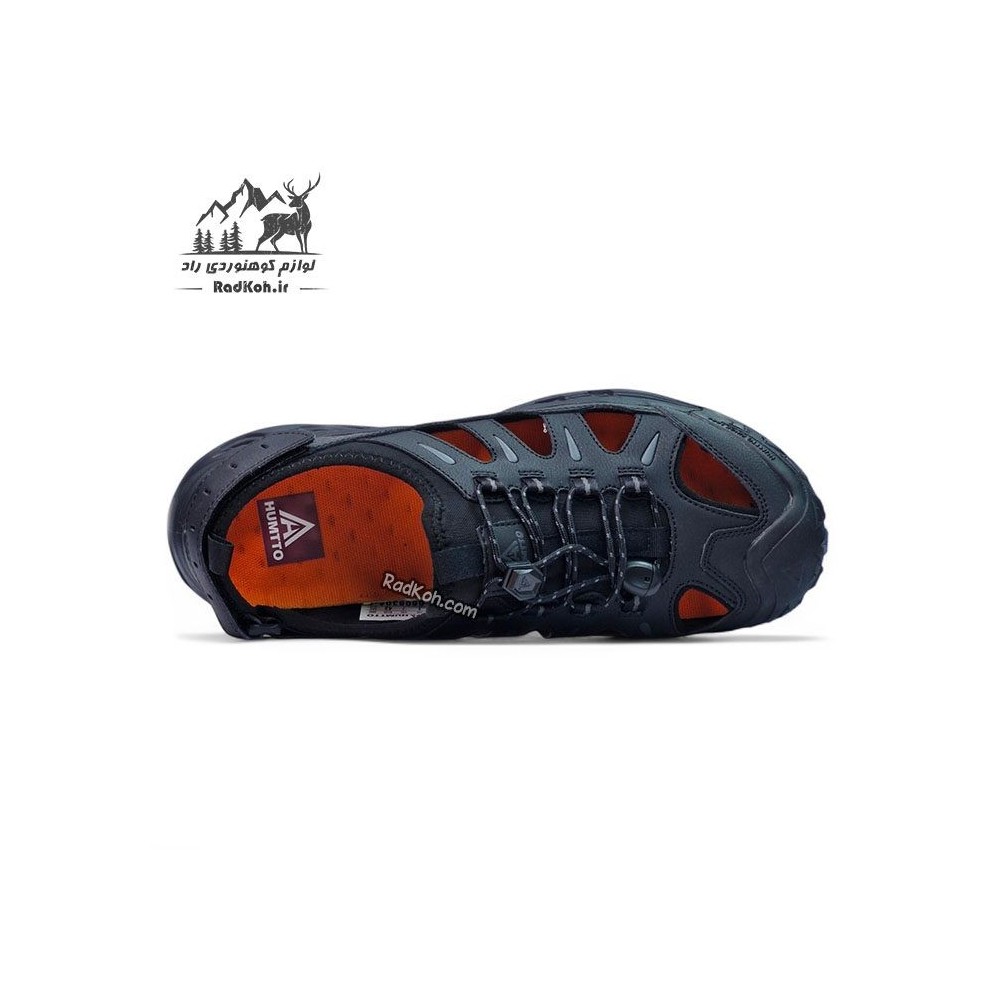 صندل پیاده روی مردانه هامتو مدل 660830A-1 رنگ مشکی