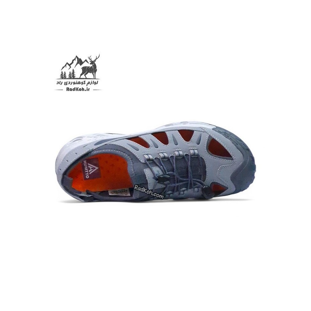 صندل مردانه هومتو مدل 660830A-2 رنگ خاکستری