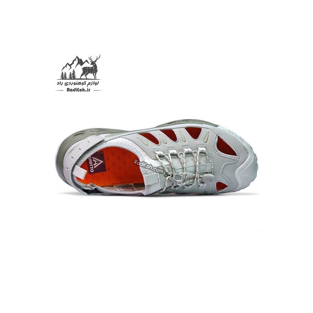 صندل طبیعت گردی هامتو مردانه مدل 660830A-4 رنگ طوسی/سبز